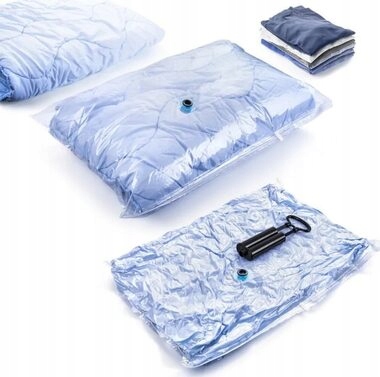 Vakuové sáčky Lamart s sací pumpou, 2 ks, 45 x 70 cm, stříbrné