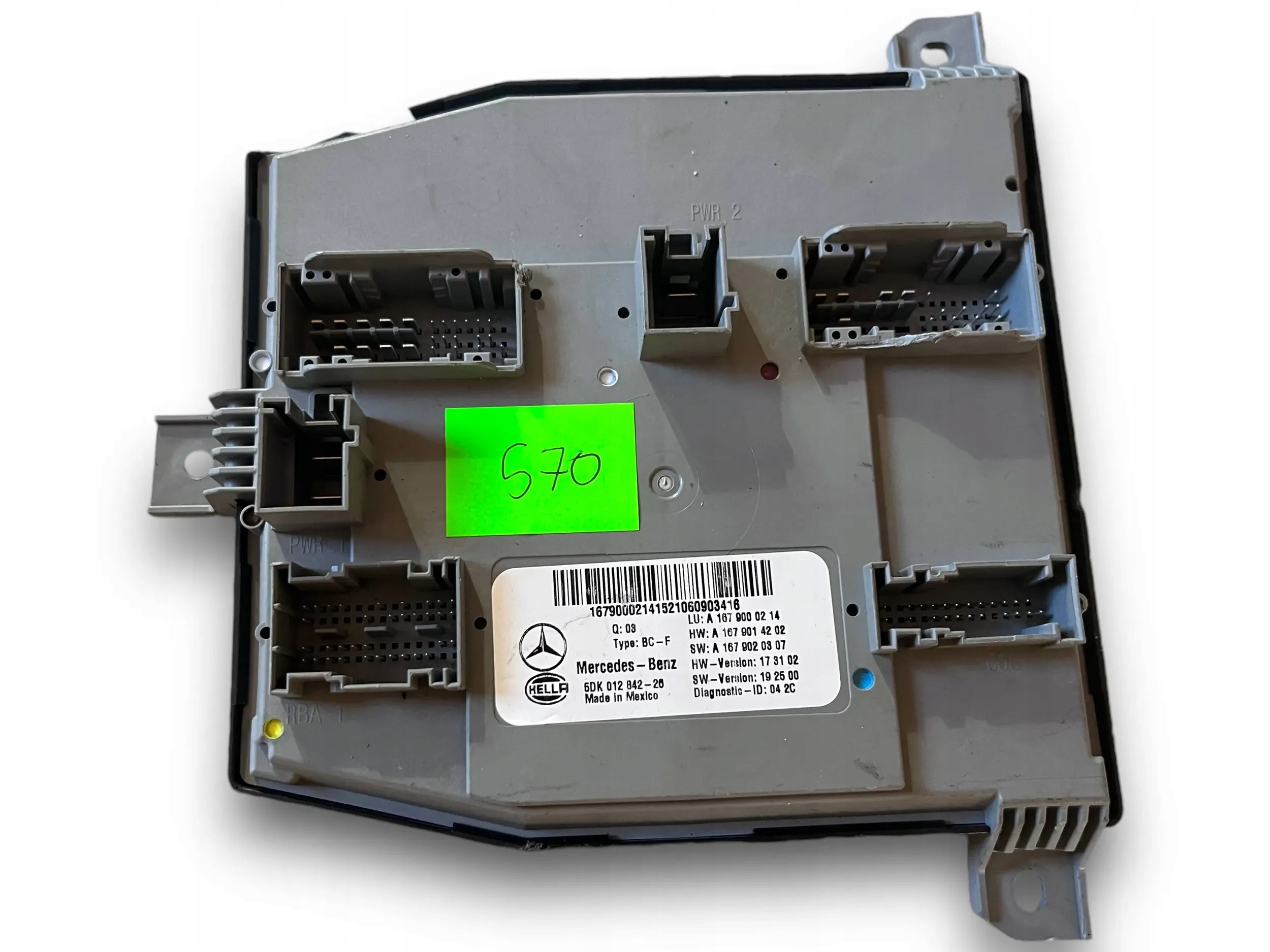MERCEDES GLE W167 control unit module SAM 1679000214 @M
