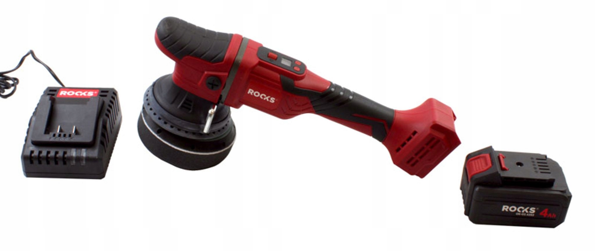 Rooks OK-03.4309 20V Aq-one Leštiaci Stroj Dual-action 125 MM X 15 MM,