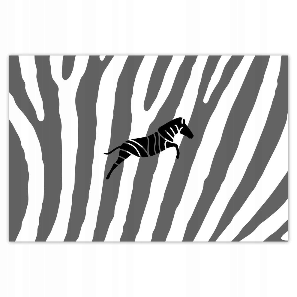 

Plakat 60x40 Zebra Paski