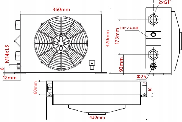 CHŁODNICA OLEJU ŻURAWIA LEŚNEGO HDS 100 L 24 V Typ maszyny Dźwig, żuraw, podnośnik Generator (agregat) Koparka Koparko-ładowarka Kruszarka Ładowarka Równiarka Rozściełacz asfaltu Spycharka Walec Wozidło Zagęszczarka