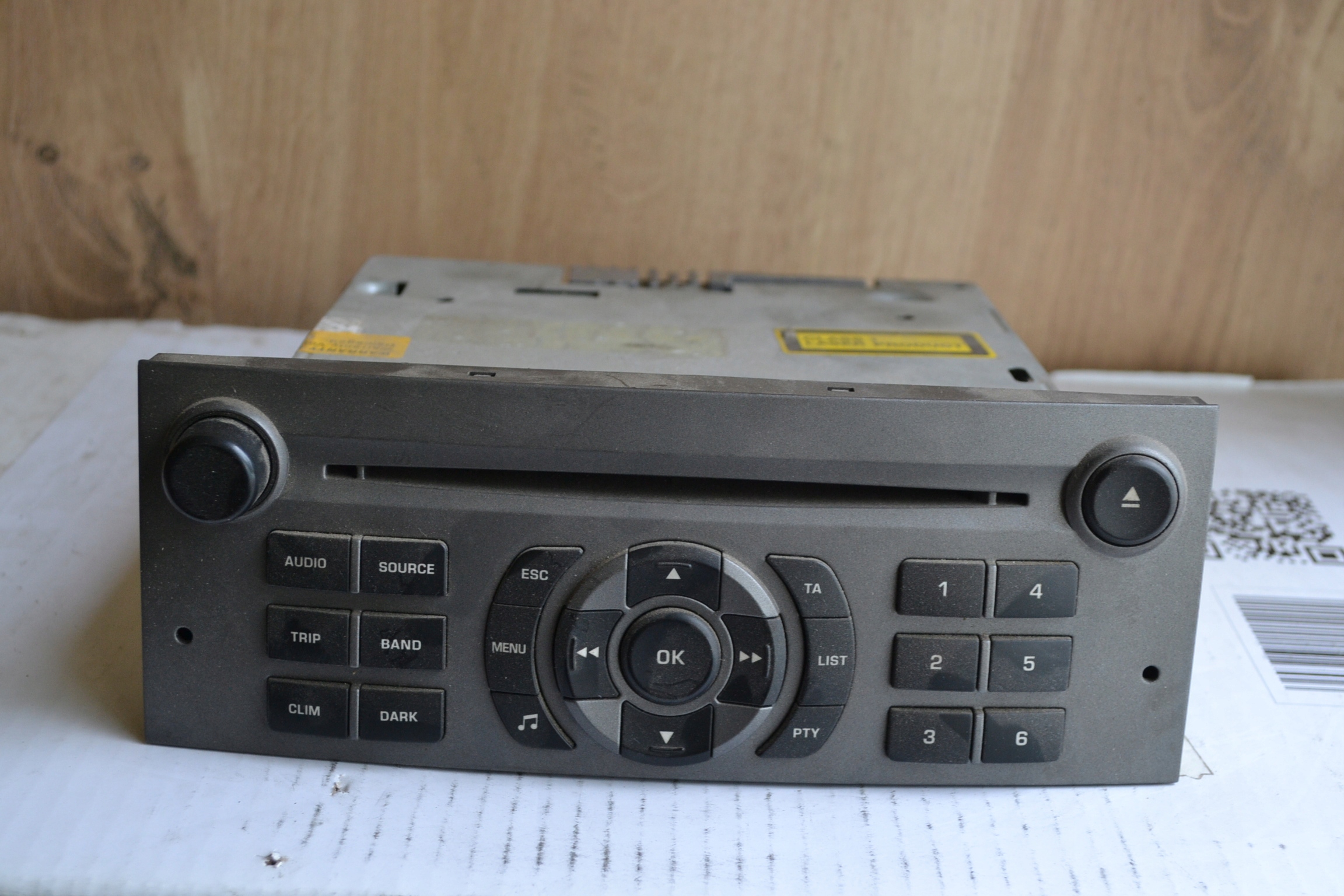 Radio 407 peugeot 7644034692