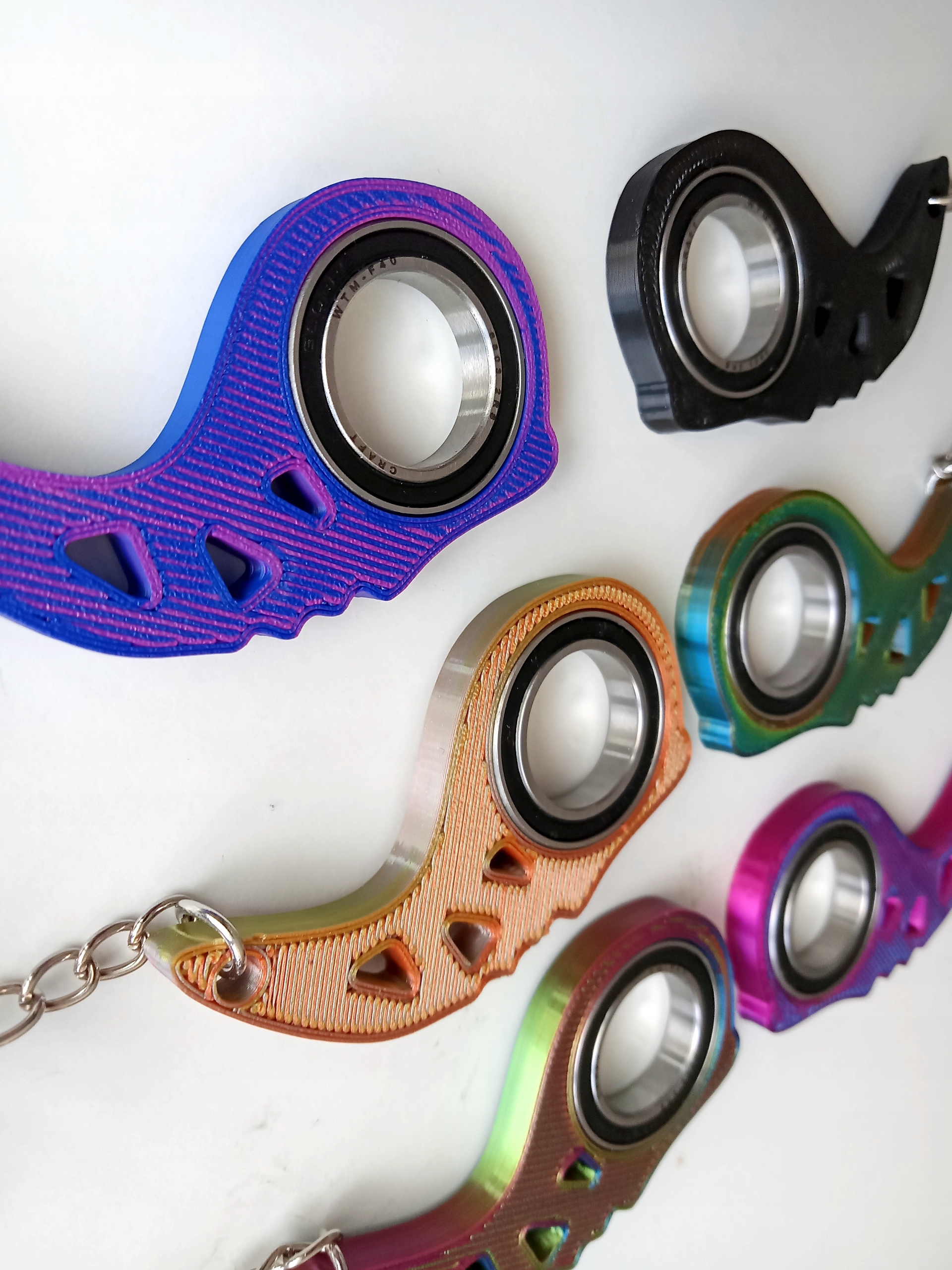 Brelok do Kluczy KEYRAMBIT KEYSPINNER FLUO kolory! Marka inna