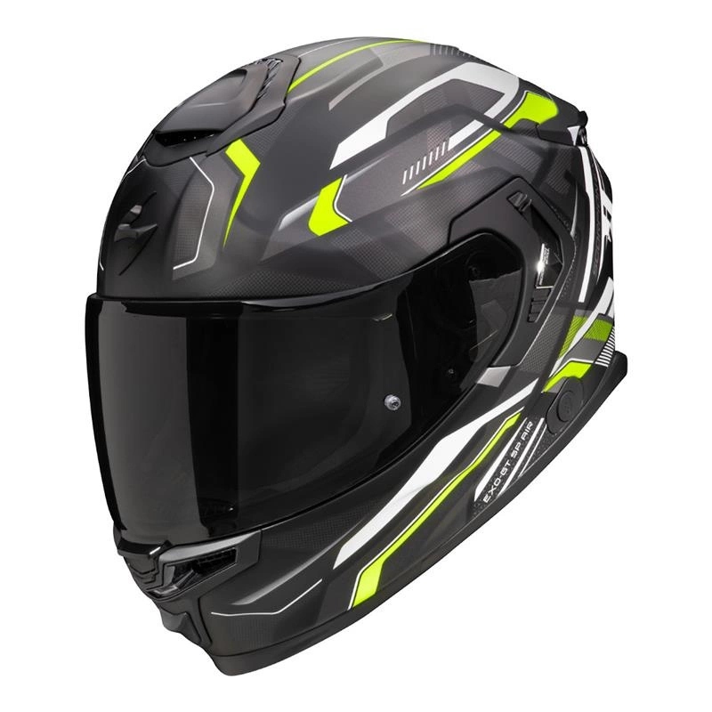 Prilba Scorpion Exo -gt Sp Air Augusta Matná Čierna/šedá/neónová Žltá Darčeky