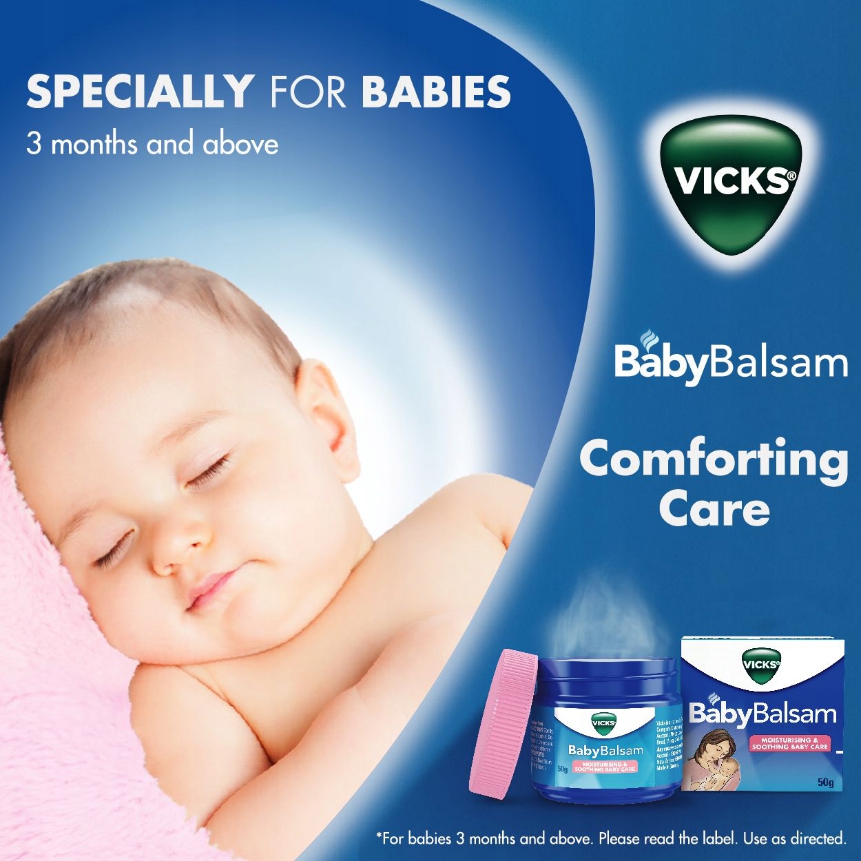 Vicks BabyRub Maść relaksująca dla dzieci 25 ml Marka Vicks