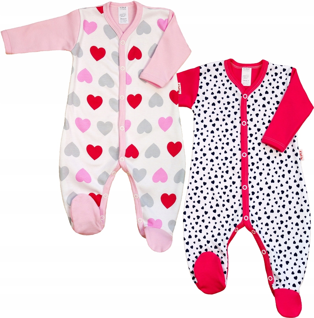 PAJAC pajacyk 2PAK KLEKLE r 62 Serca Serduszka Róż