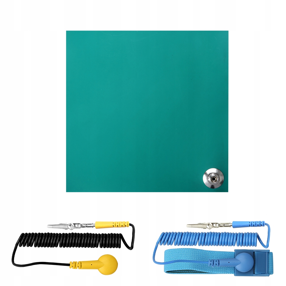 

Mata serwisowa antystatyczna uziemienie 200x200 mm