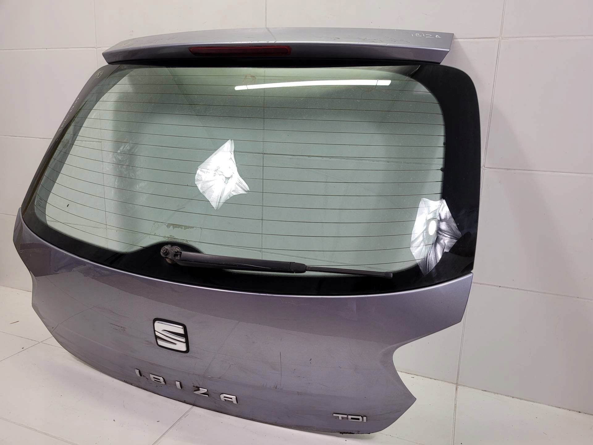 rear trunk door boot SEAT Ibiza 4 2nd facelift 2016