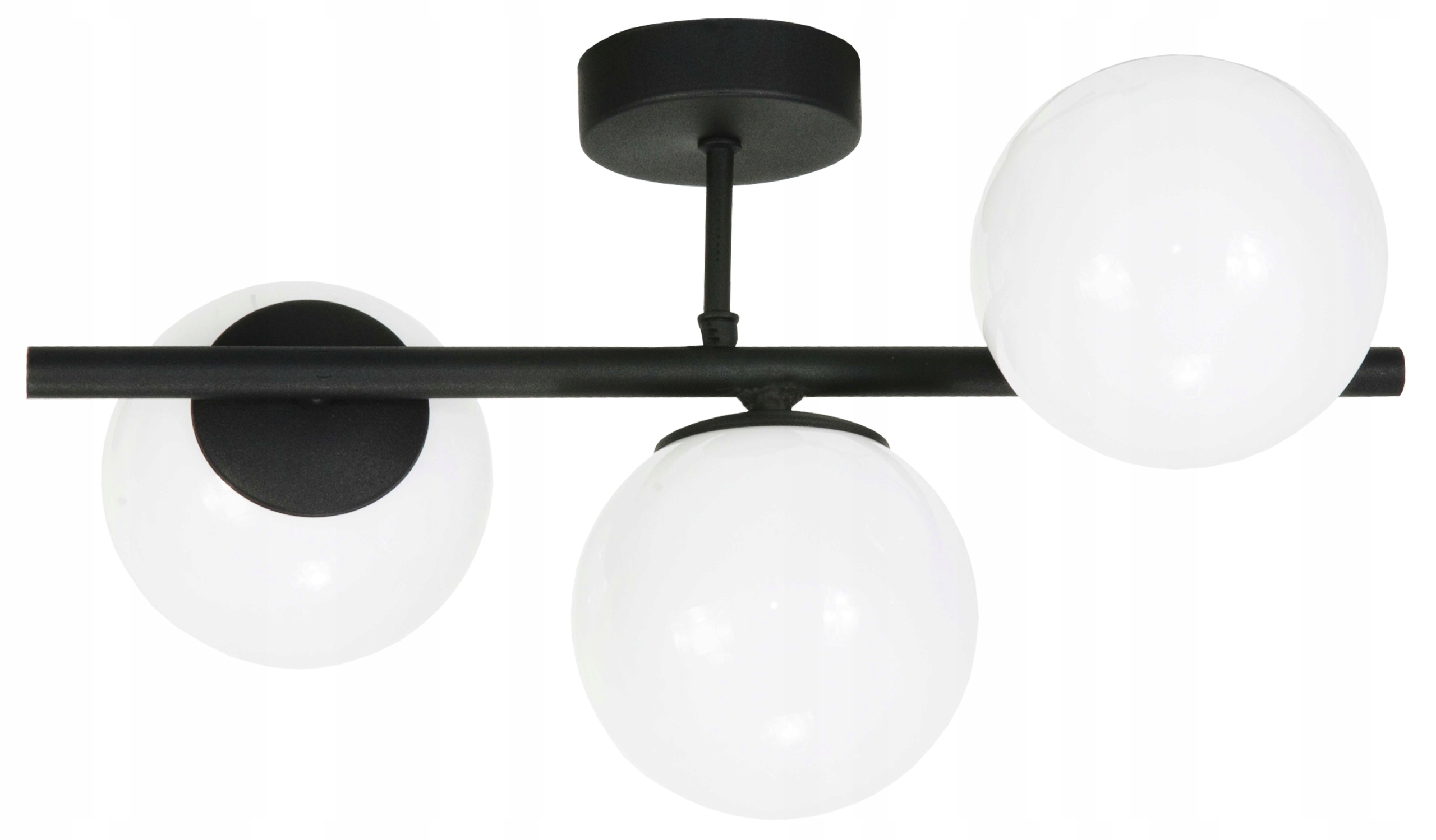 LAMPA WISZĄCA SUFITOWA ŻYRANDOL SZKLANE KULE LED