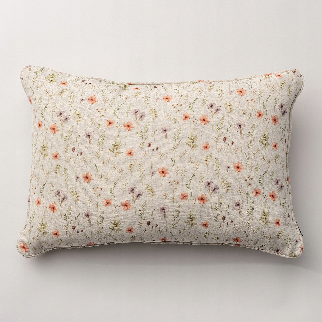 Povlak na polštář 60x40 přírodní, plátnová vazba