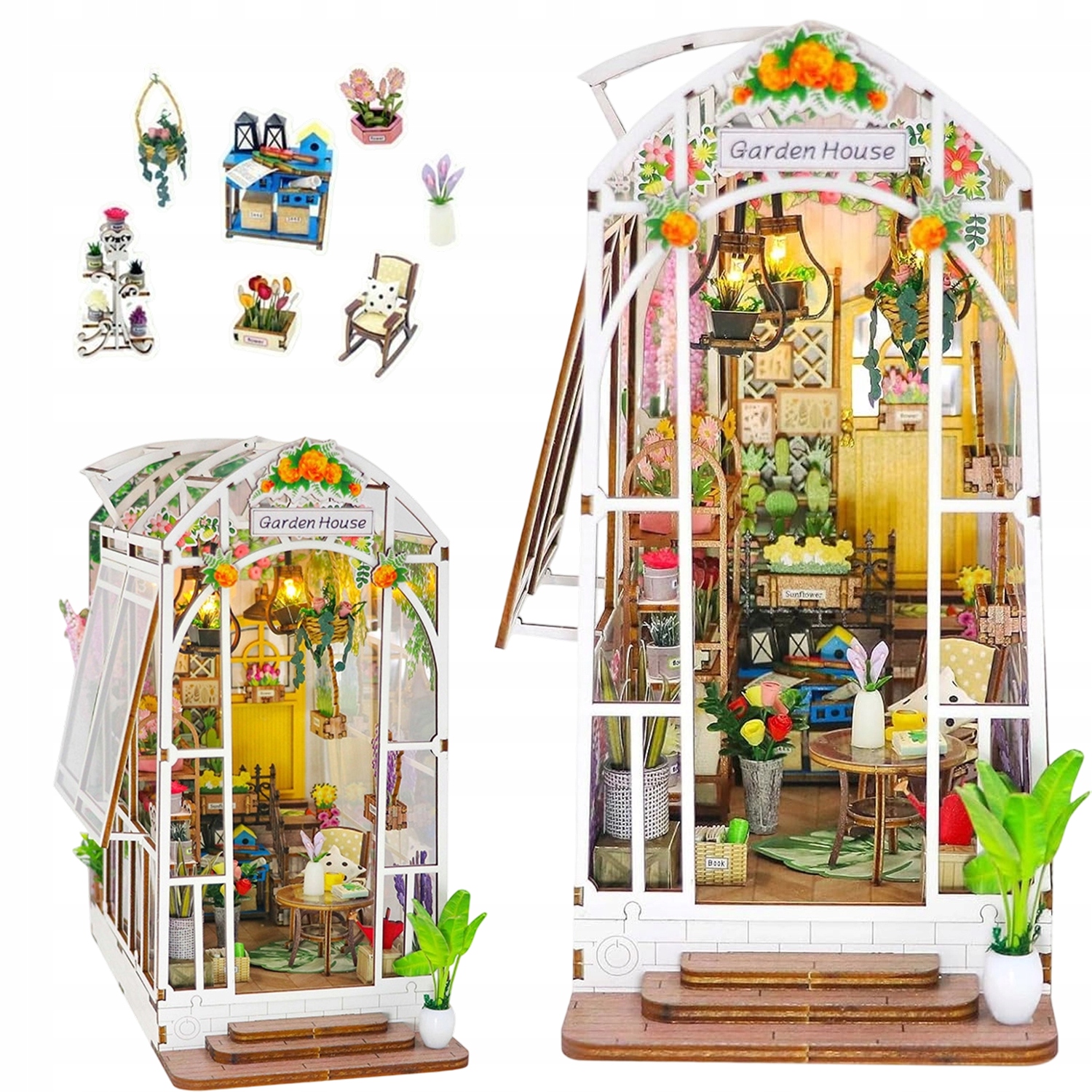 Garden House Altana Ogrodowa Book Nook Wkładka Do Półki Na Książki