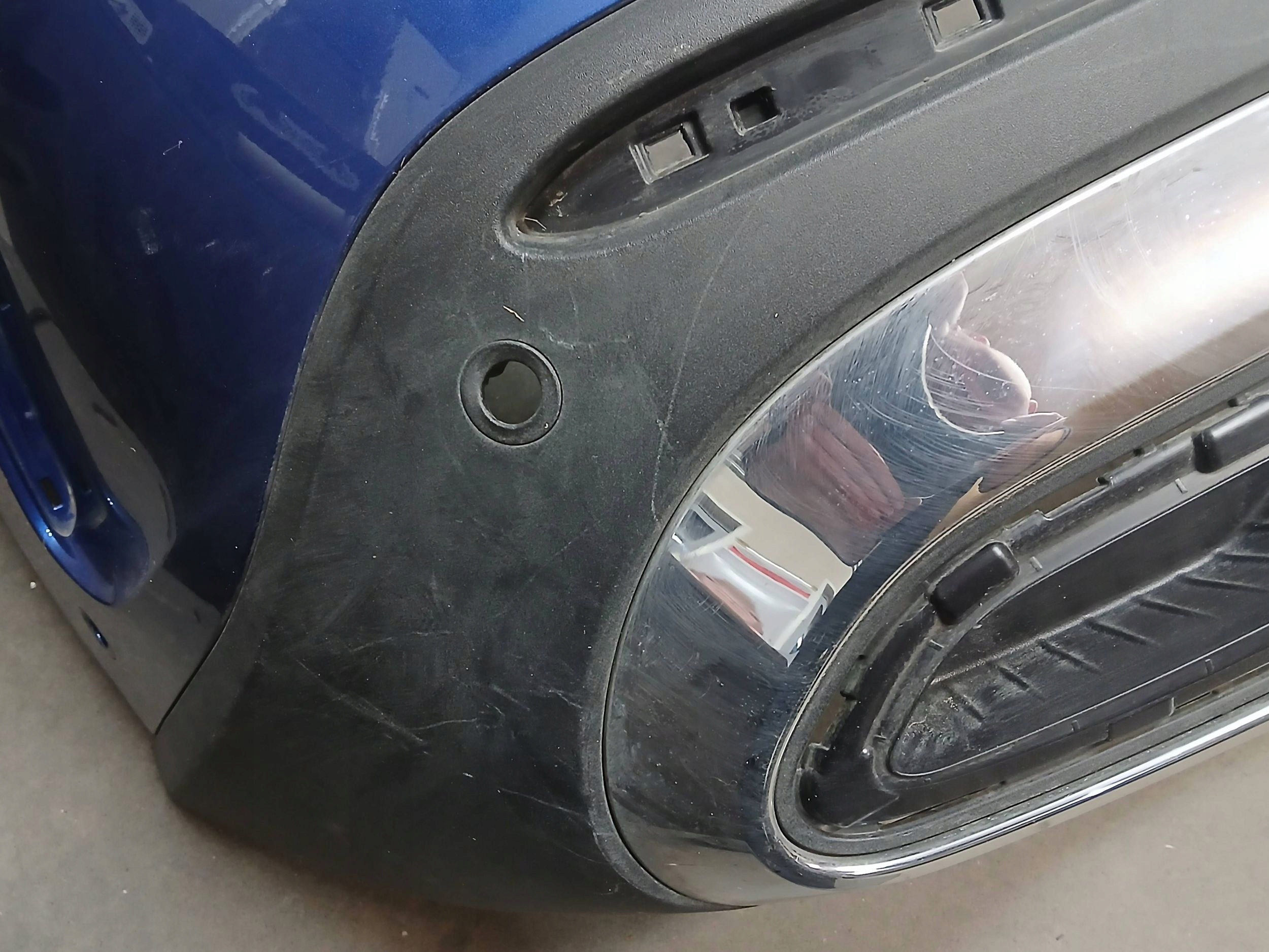 bumper rear part MERCEDES GLC W254 A254 AMG