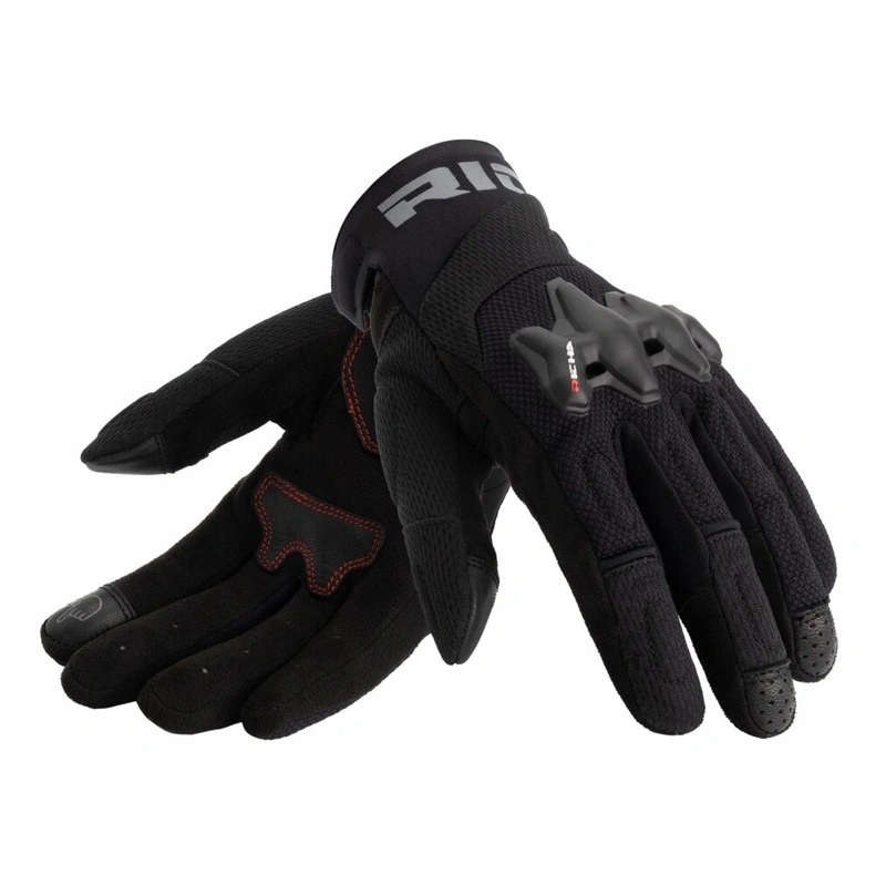 Rękawice motocyklowe krótkie Richa Jetstream Black czarny
