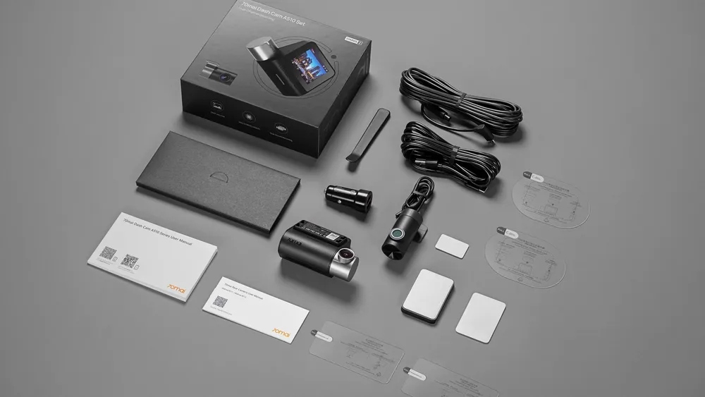 Kamera samochodowa 70mai A510 Dual Set Model SET A510 DASH CAM + REAR CAMERA RC11