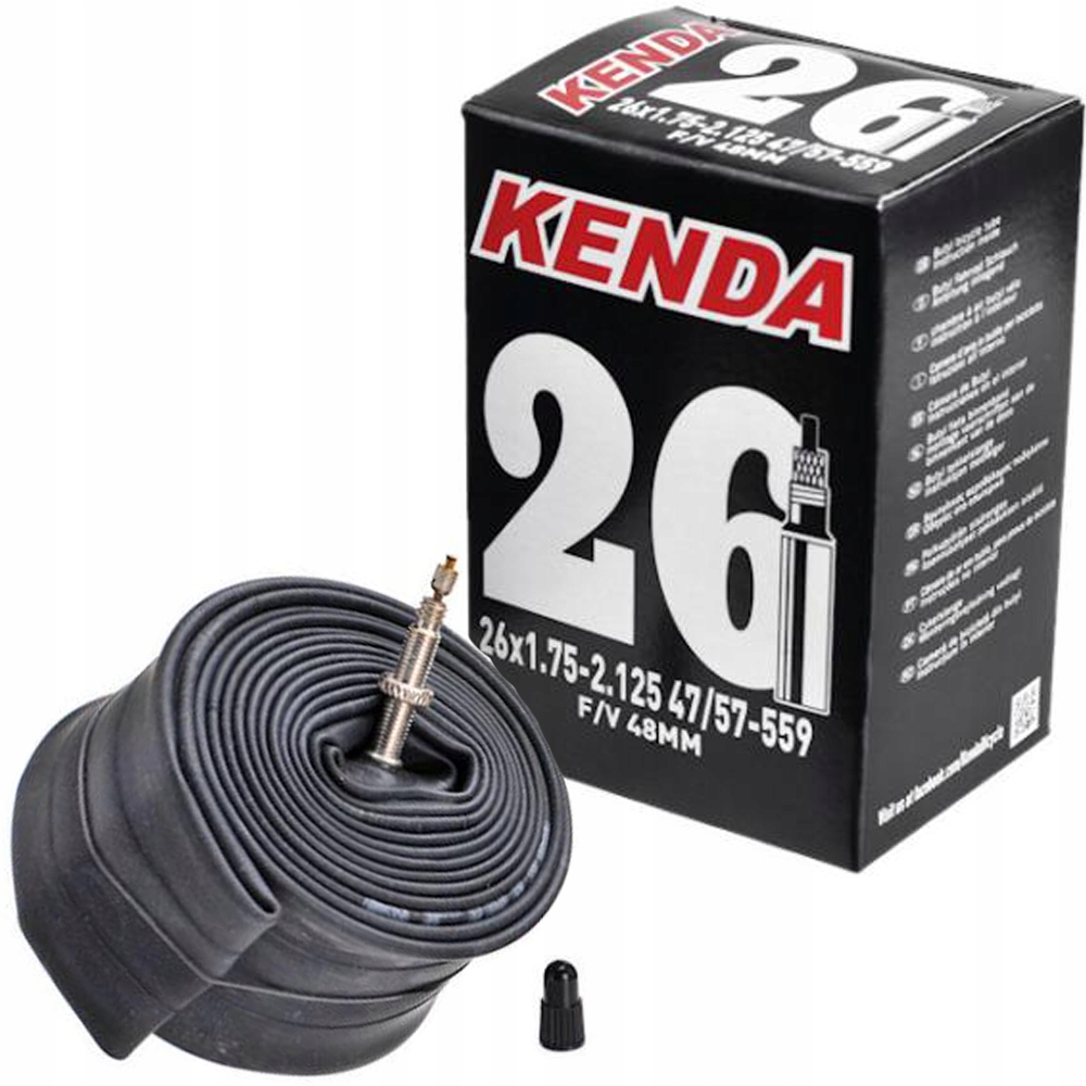 DĘTKA ROWEROWA 26 x 1.75 - 2.125 F/V 48 MM KENDA 47/57-559 WENTYL PRESTA
