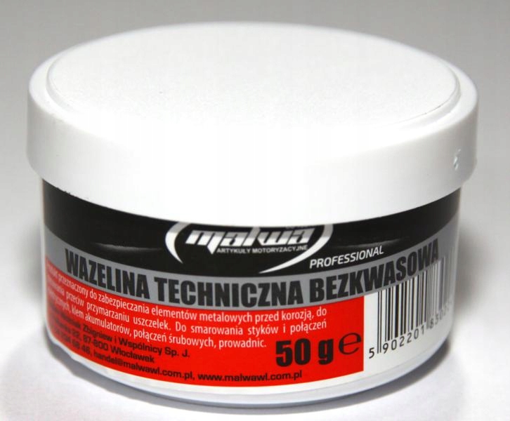 

Wazelina techniczna Bezkwasowa Ekstra 50 g