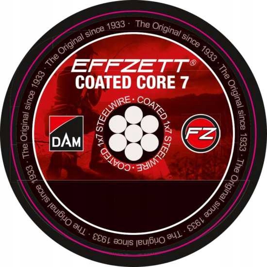 Linka D.a.m Effzett Core7 Steeltrace Black 10m/11kg