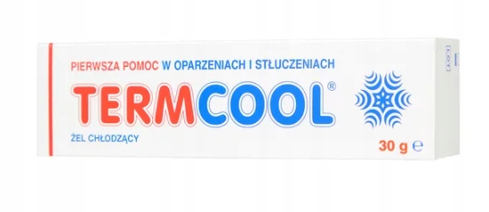 

Termcool żel 30g Oparzenia, Miejscowe Chłodzenie