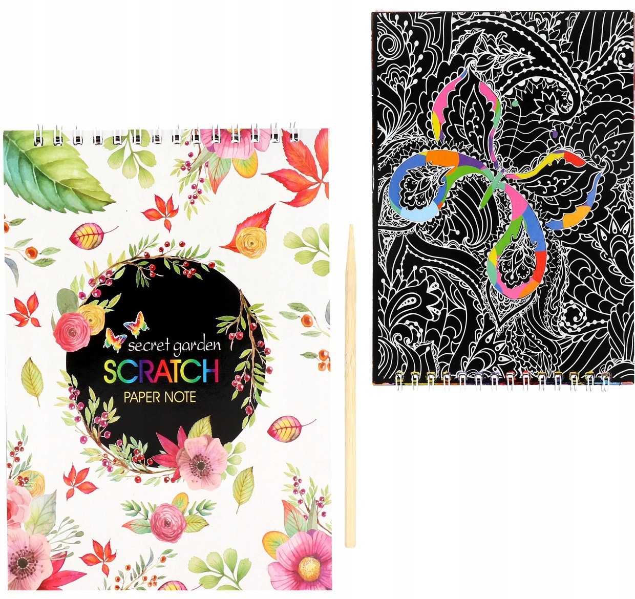 

Zdrapywanka Wydrapywanka Tęczowa A5 10 Arkusz