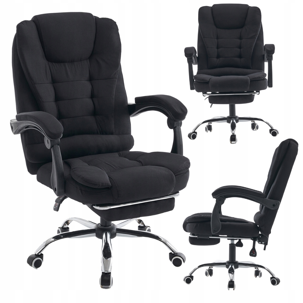 Fotel obrotowy Cerlo czarny