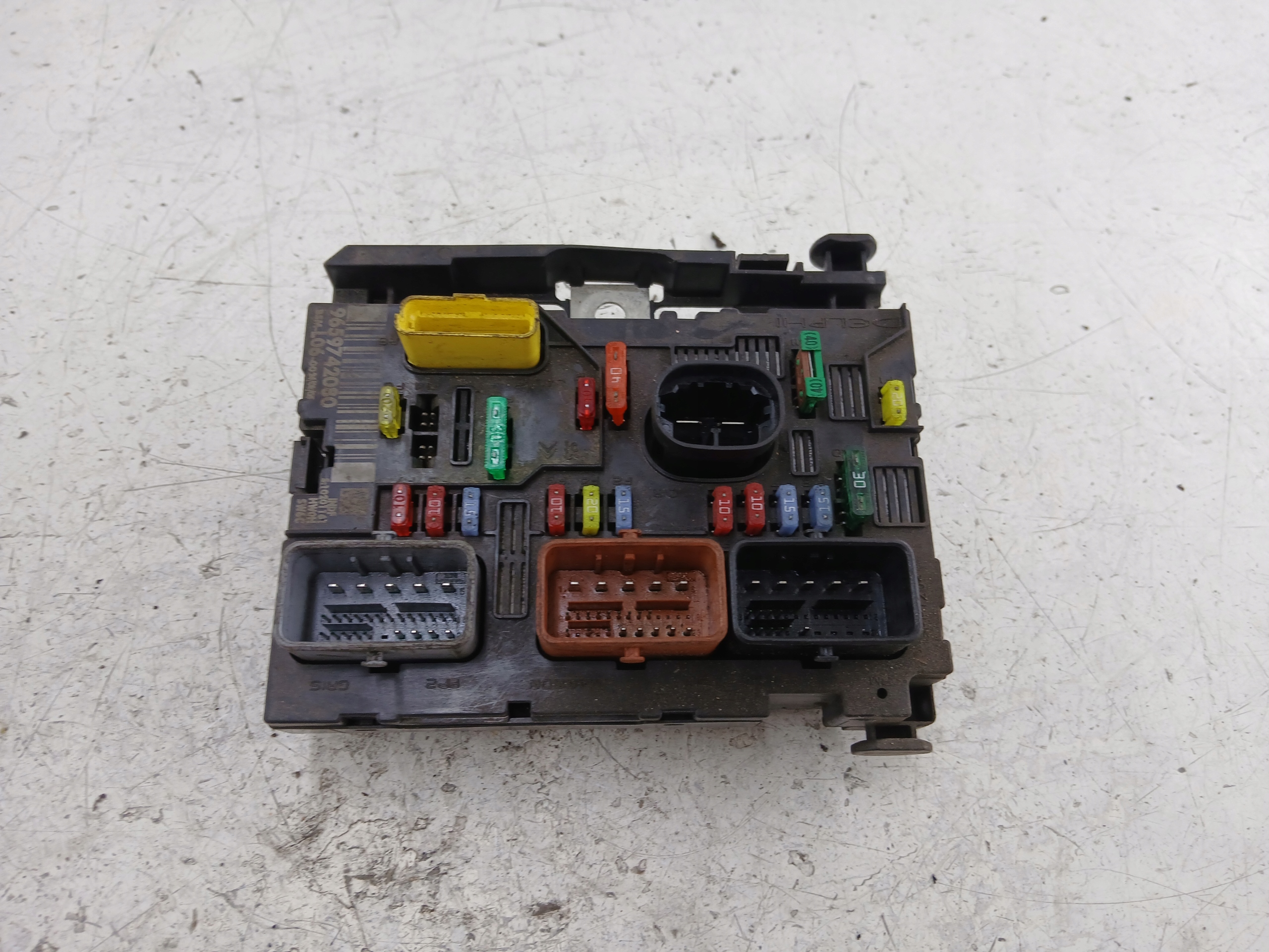 PEUGEOT 307 Module fusibles 9659742080
