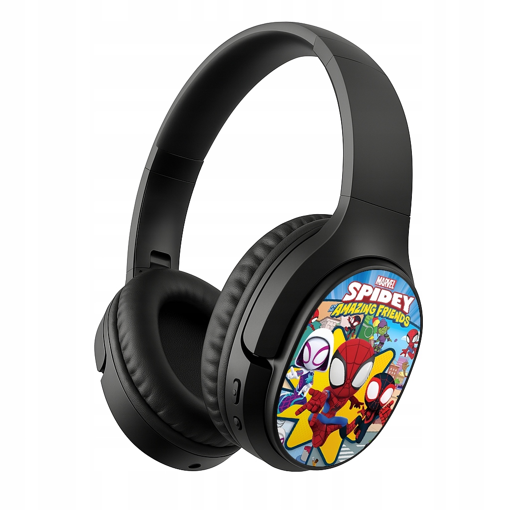Słuchawki bezprzewodowe Spidey i kumple Czarny
