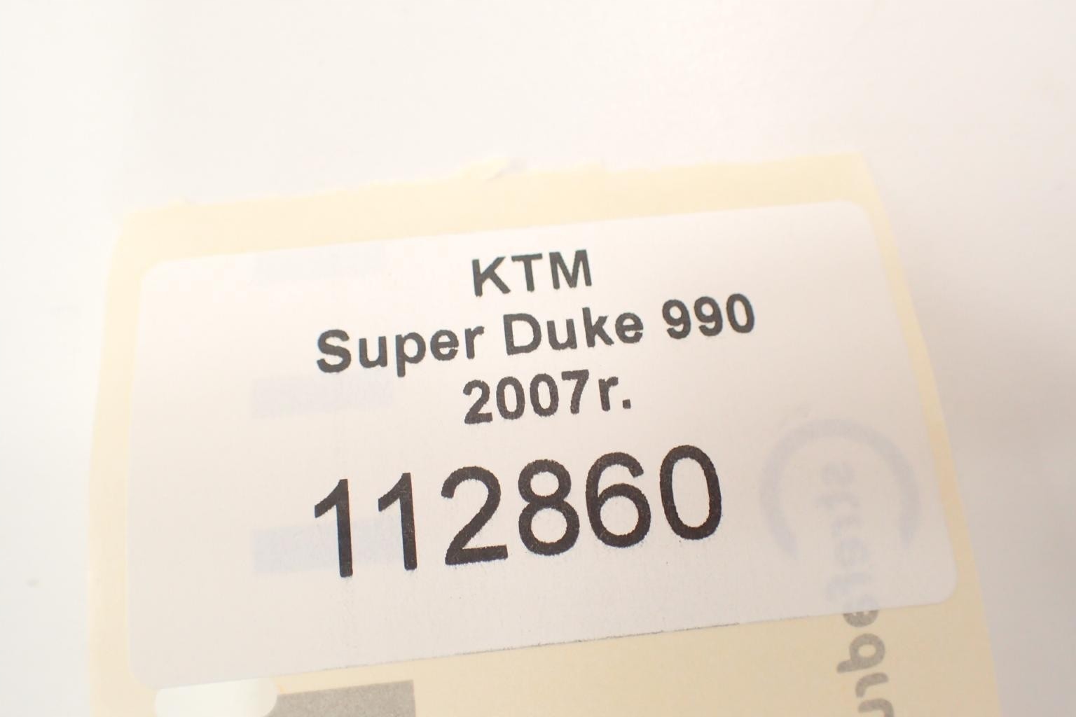 KTM Super Duke 990 07-13 Zbiornik oleju Numer katalogowy części 112860