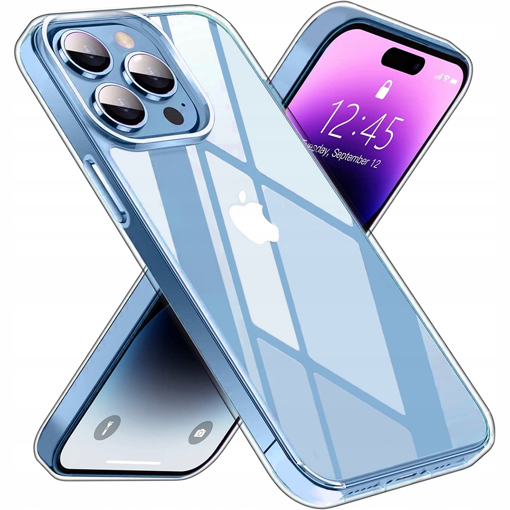 

Etui Pancerne Clear Szkło Do Iphone 14 Pro Max