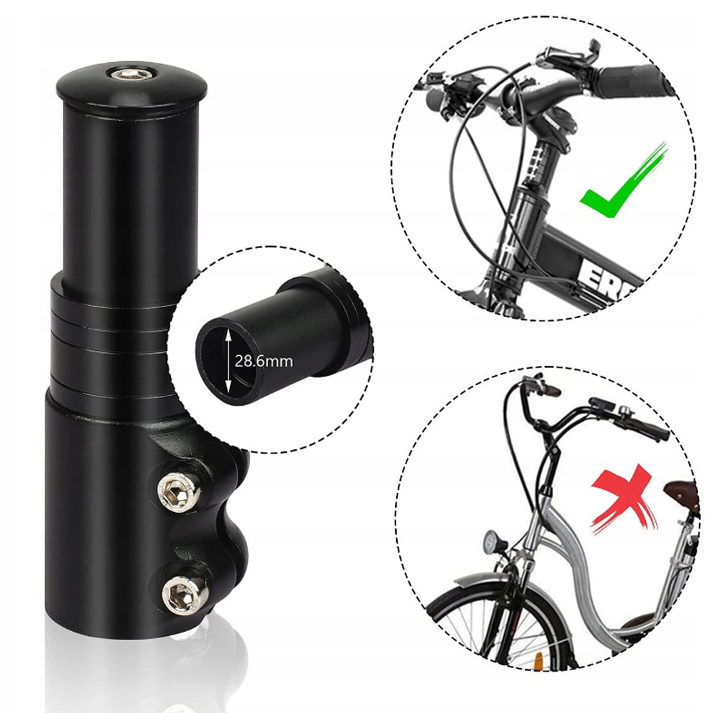 ADAPTER PRZEDŁUŻKA WSPORNIKA KIEROWNICY A-HEAD PRZEDŁUŻACZ ROWEROWEJ Waga produktu z opakowaniem jednostkowym 0.2 kg