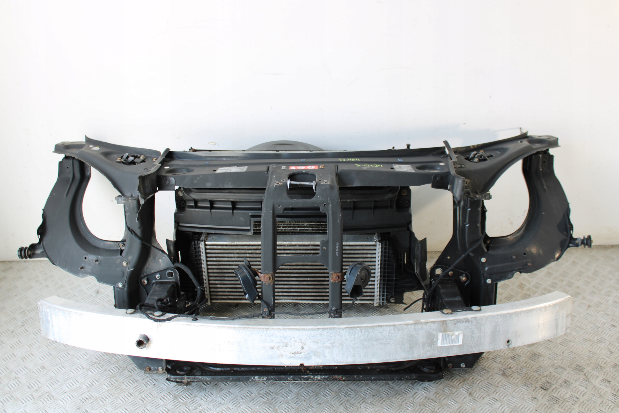 support panel for radiators radiator pillar MERCEDES ML W164