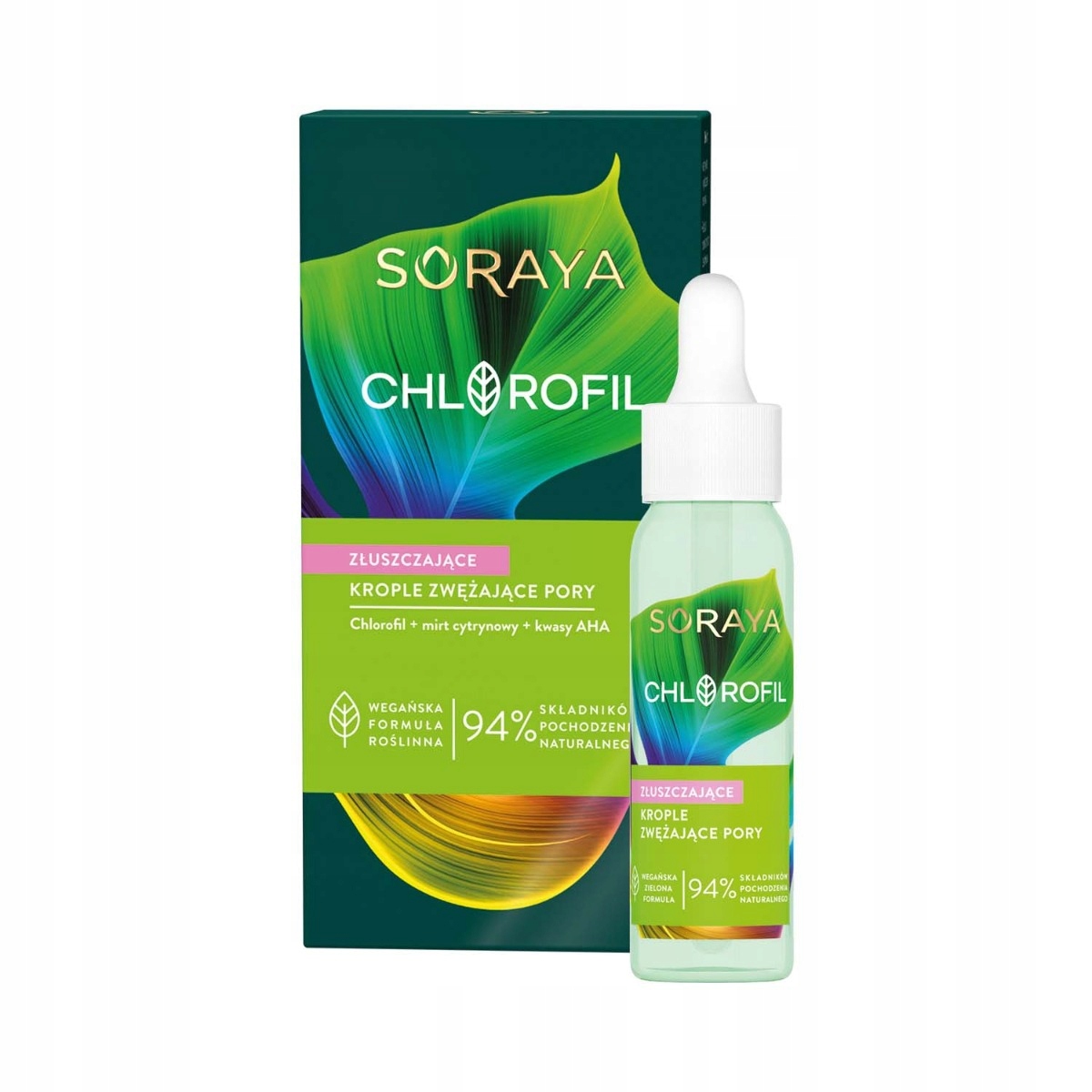 

Soraya Chlorofil Krople Zwężające Pory 30 ml