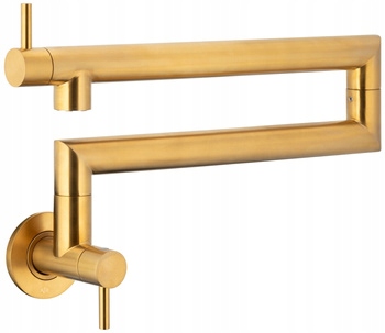 Kfa Skladacia Kĺbová Kuchynská Batéria Duero Pot Filler, Zlatá