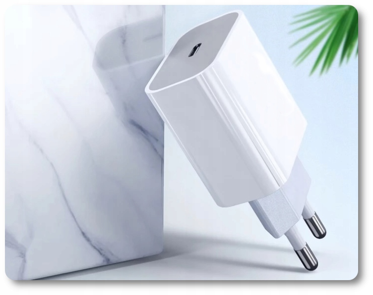 SZYBKA ŁADOWARKA SIECIOWA 20W USB-C QUICK CHARGE Kod producenta 207