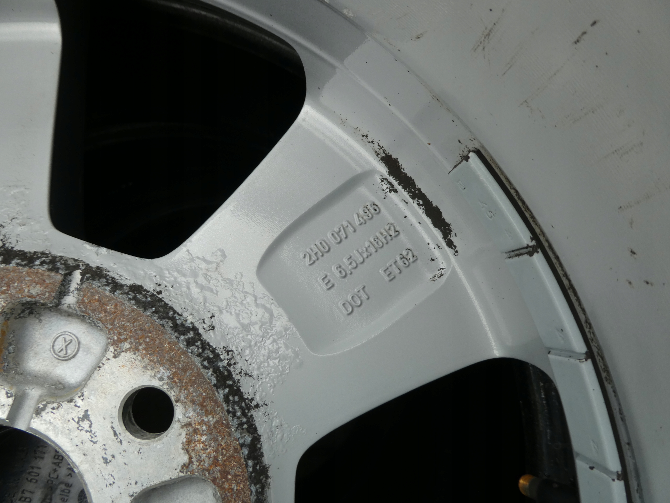 4X discs aluminium disc 2H0071496 VW 5X120