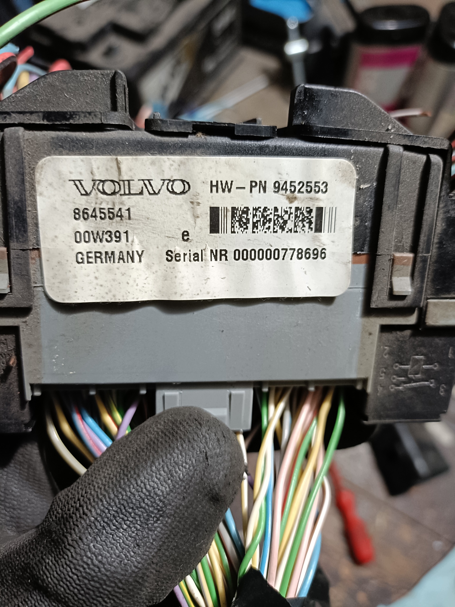 unité commande confort CEM Volvo S60 S80 V70 8645541