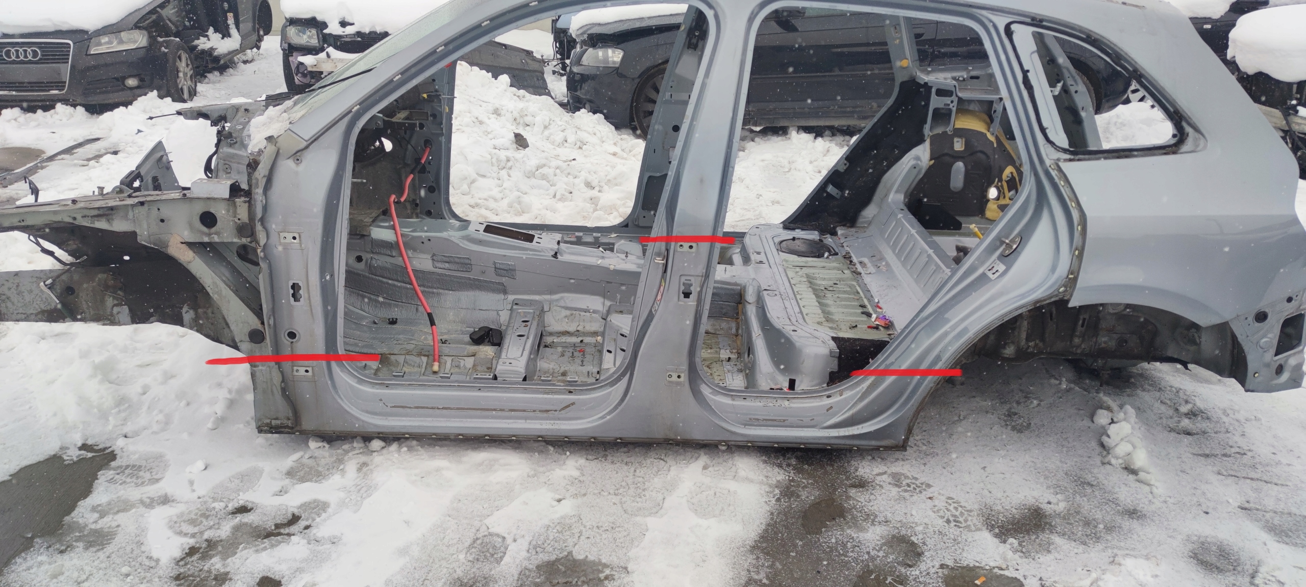 quarter threshold BOK left side AUDI Q5 8R 2008-2016