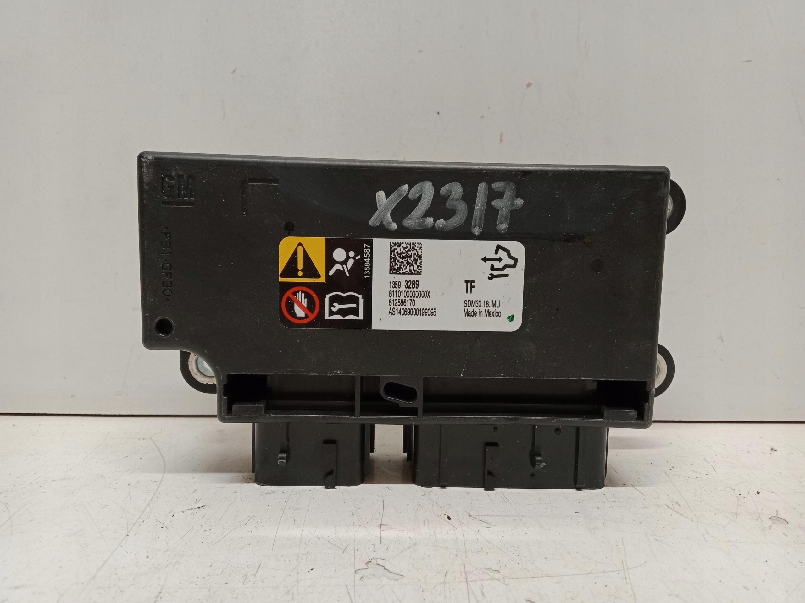 OPEL CORSA ASTRA MODUŁ AIR-BAG 13584587 13593289