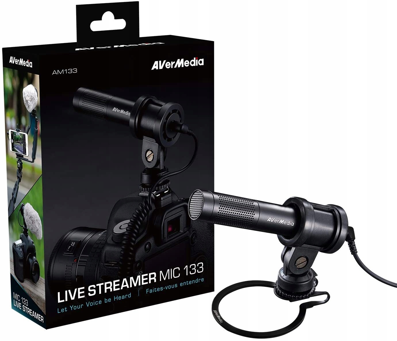 Mikrofon AverMedia Live Streamer Mic 133
