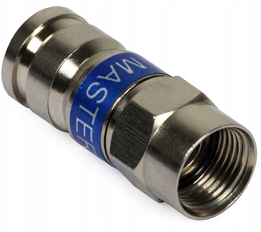 Wtyk złącze kompresyjne F RG6 HQ na przewód