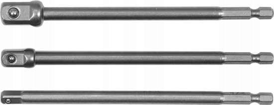 

Yato Adapter Hex Do Nasadek- 1/4, 3/8, 1/2 3SZT.