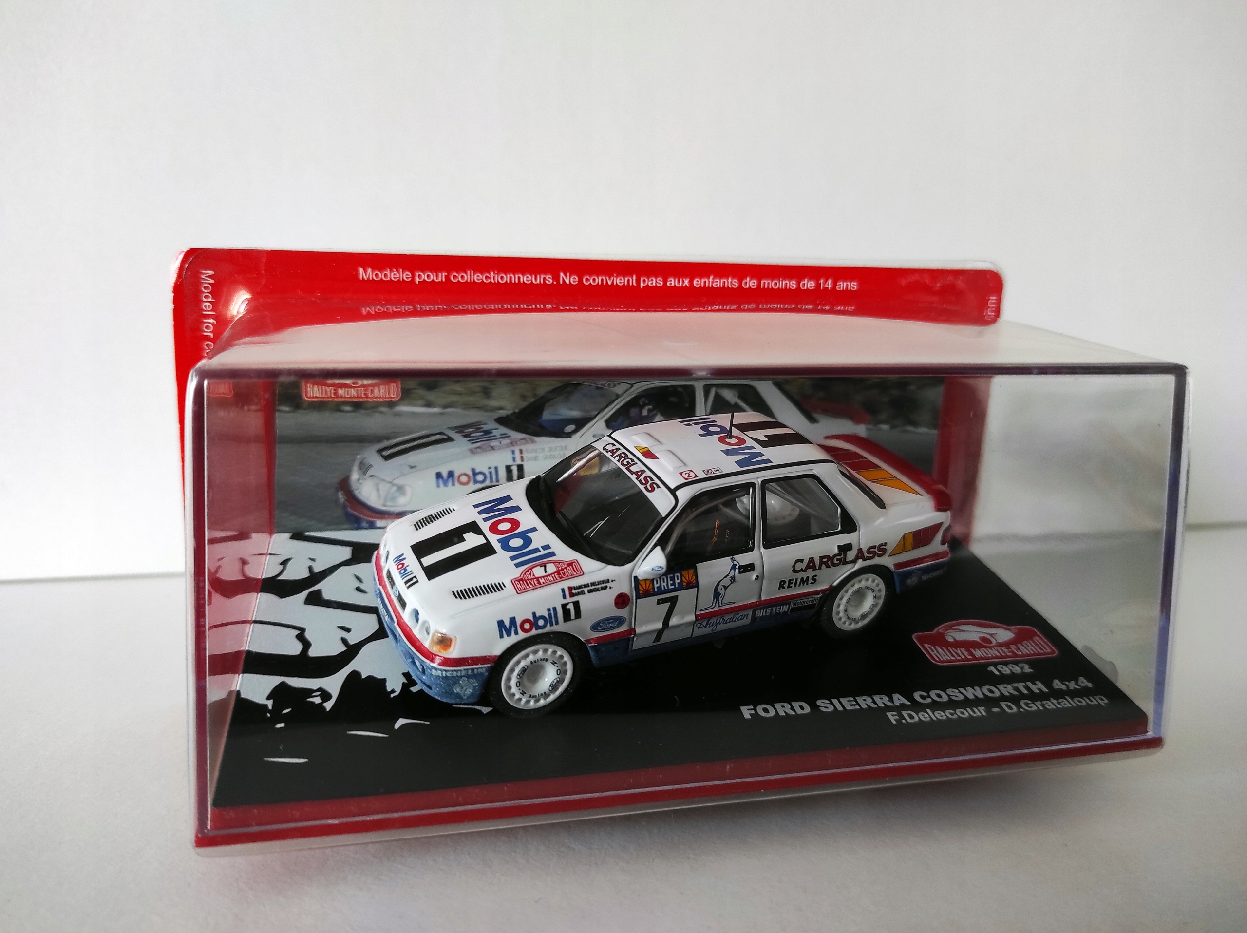Ford Sierra Cosworth 4x4 Rally Monte Carlo 92 F.Delecour D.Grataloup 1:43
