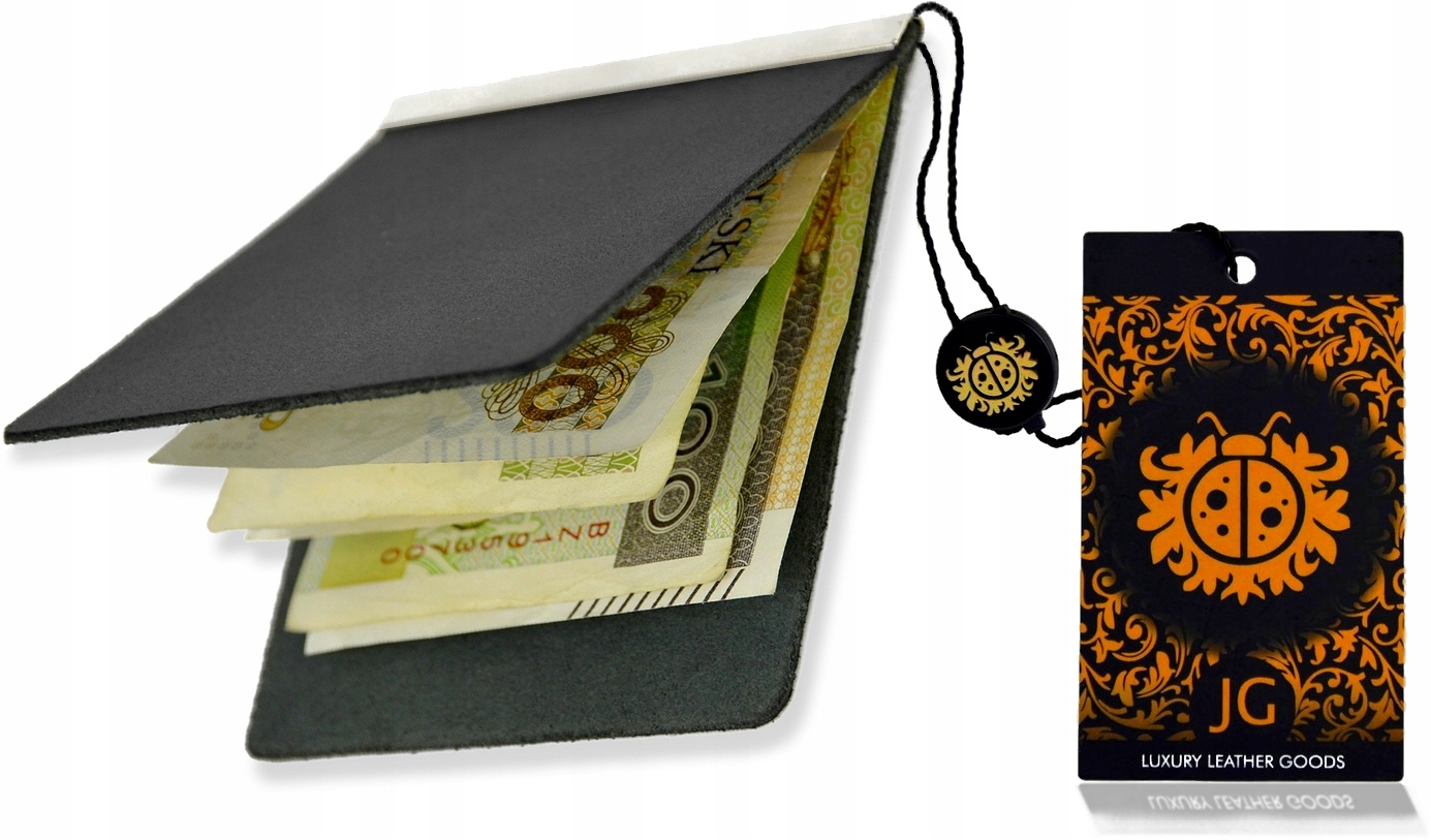 

Etui Na Banknoty Skóra 100% Banknotówka Portfel