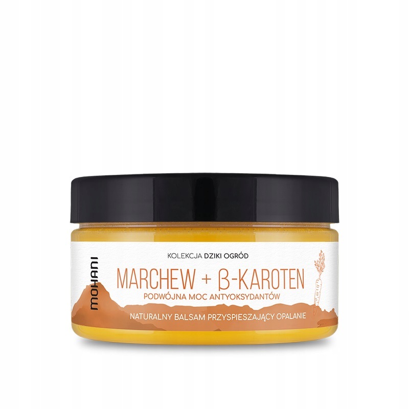 Přírodní balzám urychlující opalování Mrkev B-Karoten 100 ml