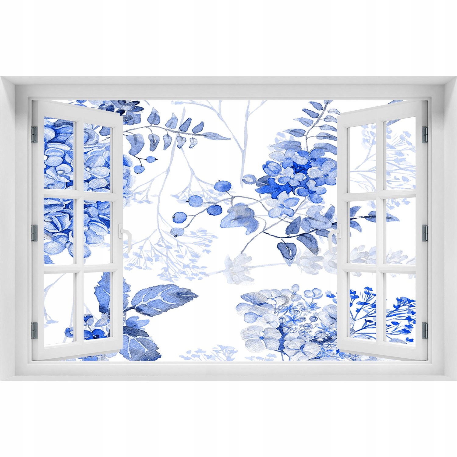 

Okleina 3D Okno Naklejka Kwiecisty wzór 120x80