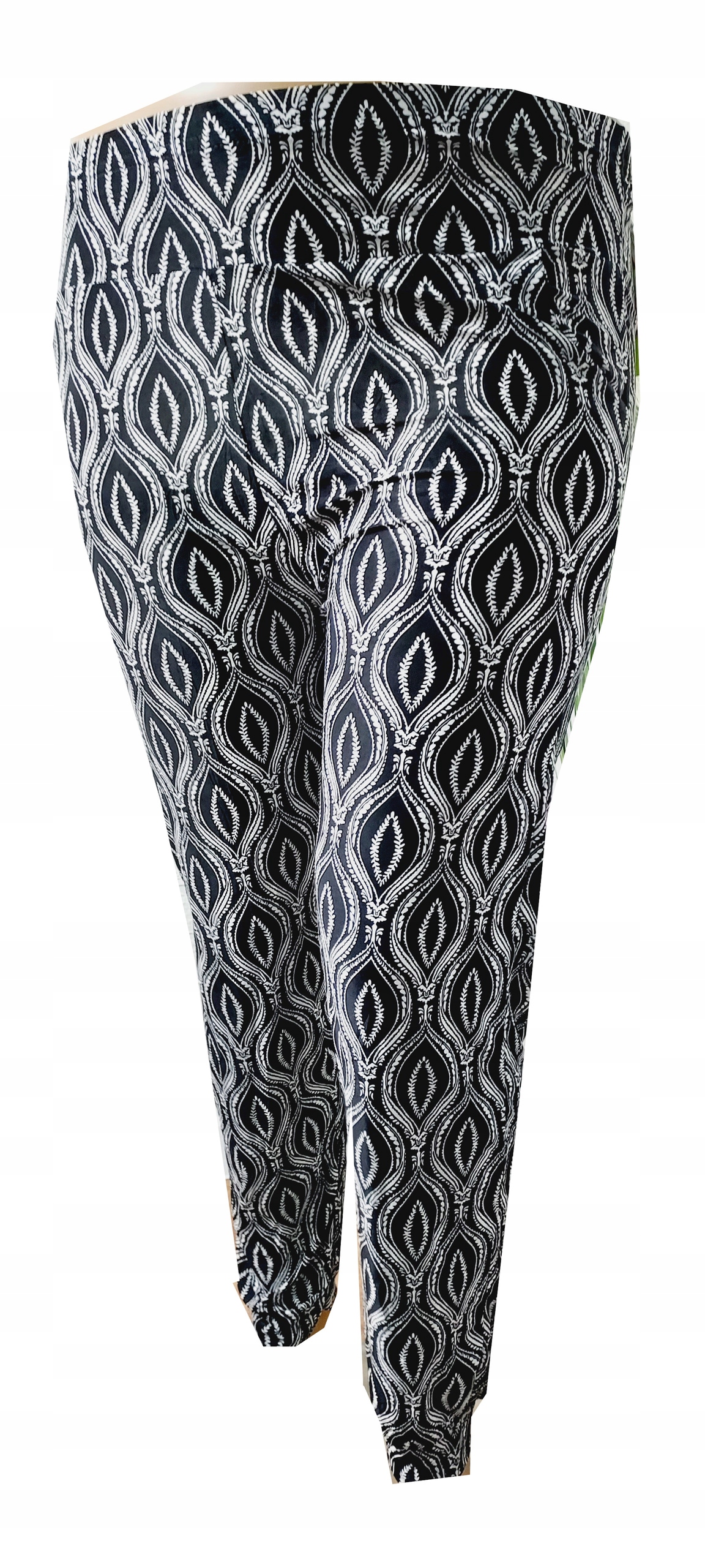 

4XL/6XL Alladynki -wygodne Spodnie Bambusowe -004