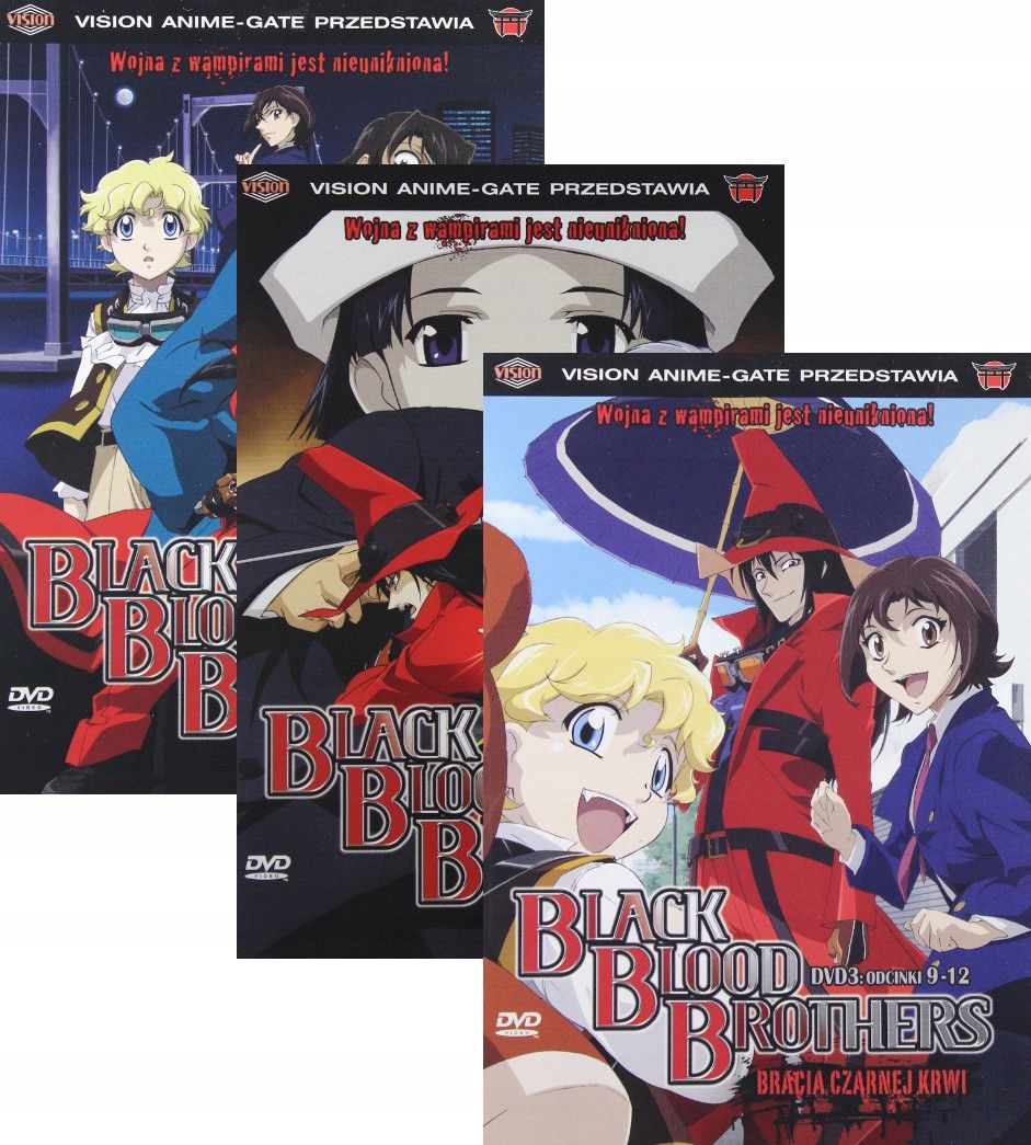 

Black Blood Brothers: Bracia Czarnej Krwi 1-3 (odc