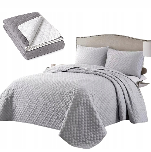 

Narzuta Pikowana Dwustronna Na Łóżko 180X200 Koc