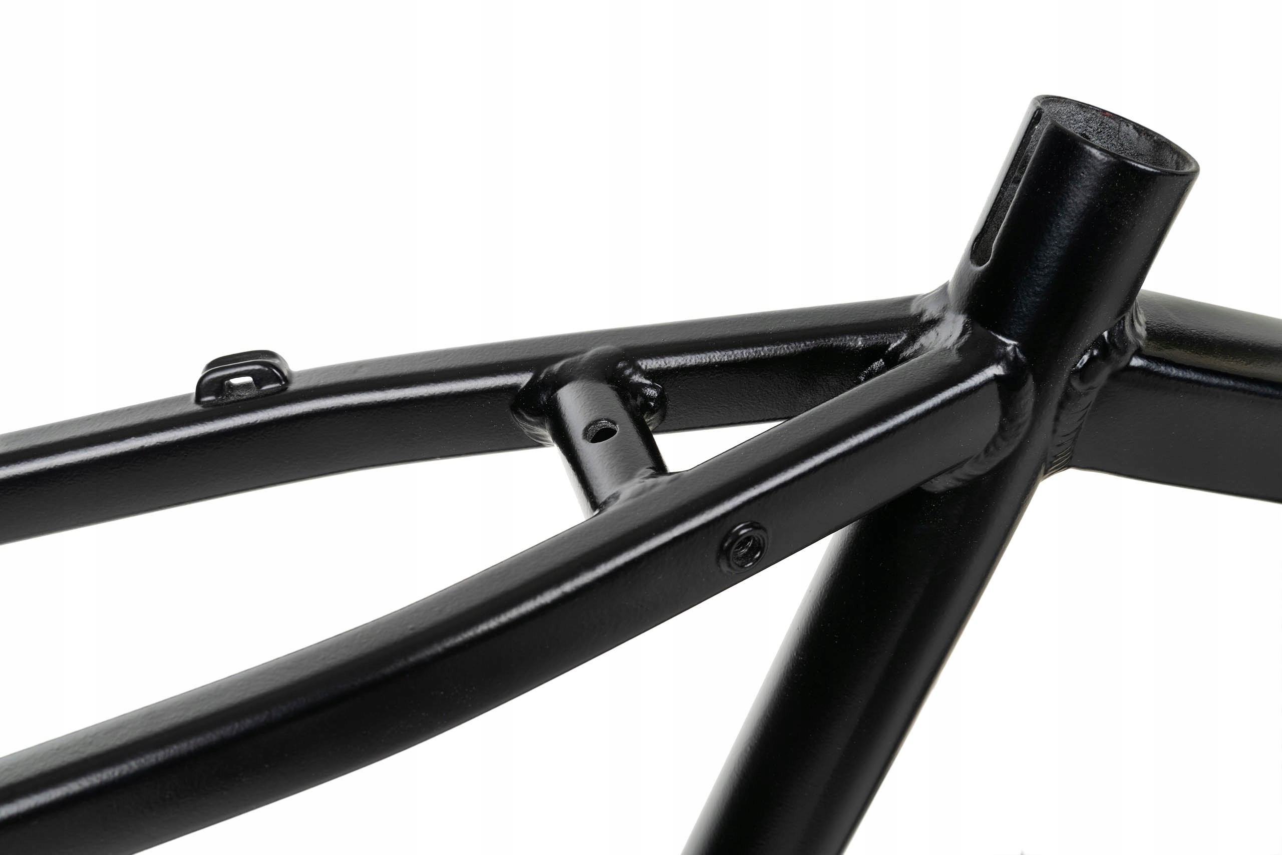 RAMA ALUMINIOWA CROSSOWA 19" POD HAMULEC TARCZOWY AHEAD OŚ 9 MM CZARNA Dedykowany/a do rowery cross rowery trekking Pozostałe