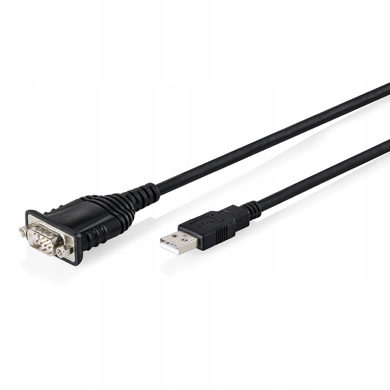Kabel adapter Digitus Usb 2.0 do RS232 (DB9), Chipset Ftdi (FT232RNL), Pvc,