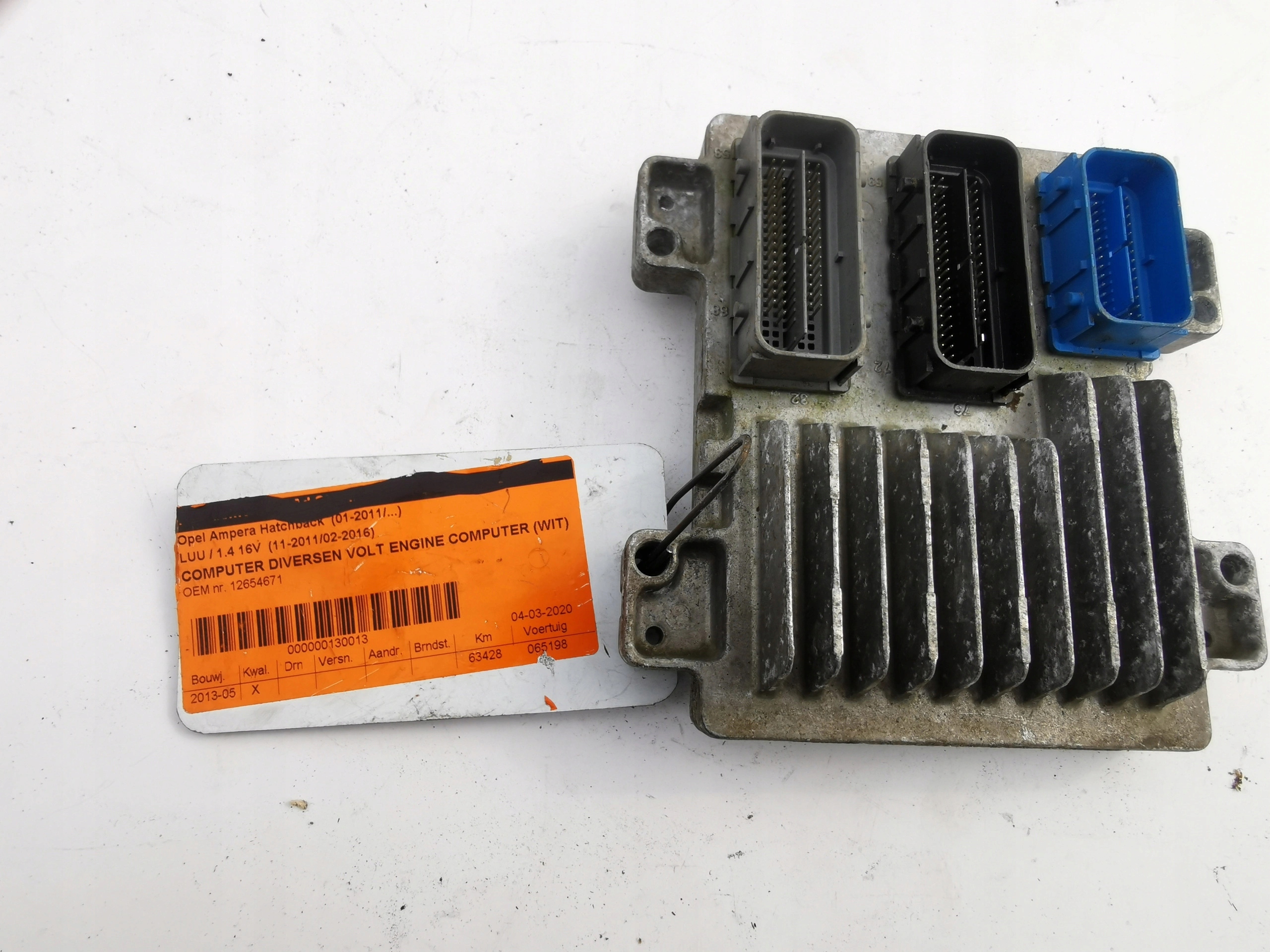 OPEL AMPERA 1.4B 16V 12654671 12643636 Computer EC